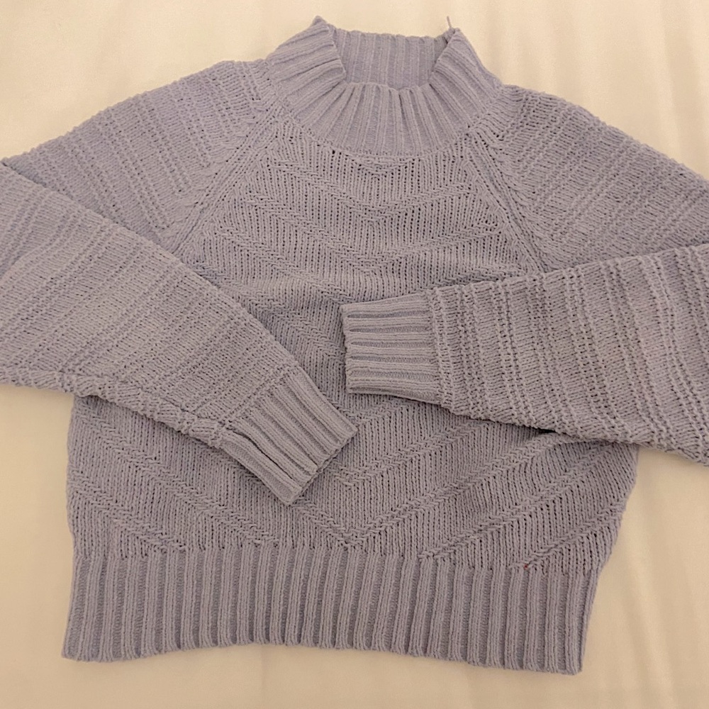 generation k purple knit sweater!